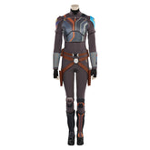 Ahsoka Sabine Wren Kostüm Set Cosplay Halloween Karneval Outfits